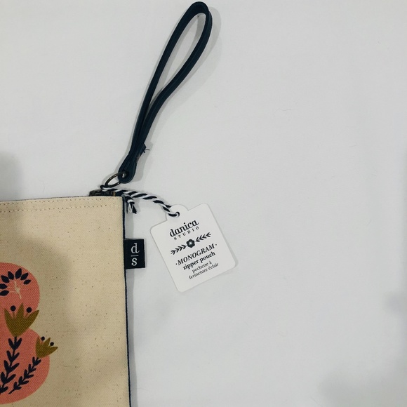 Monogram "B" Zipper Pouch - Picture 4 of 6